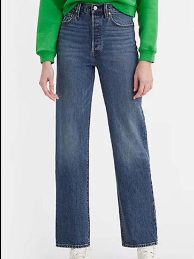 Levi's Straight Leg Women's Jeans In Blue Denim